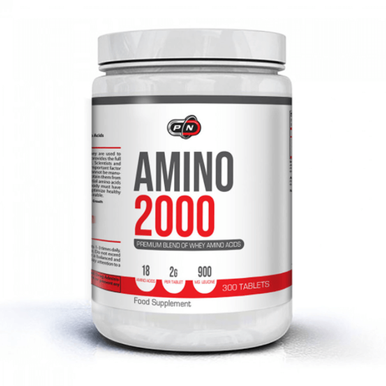 AMINO 2000 + LEUCINE - PURE NUTRITION-Комплексни Аминокиселини-houseofsport.fitness