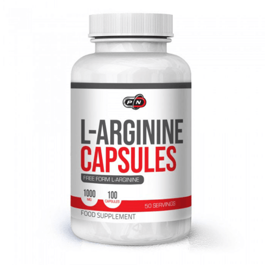 L-ARGININE CAPSULES - PURE NUTRITION-Заменими Аминокиселини-houseofsport.fitness